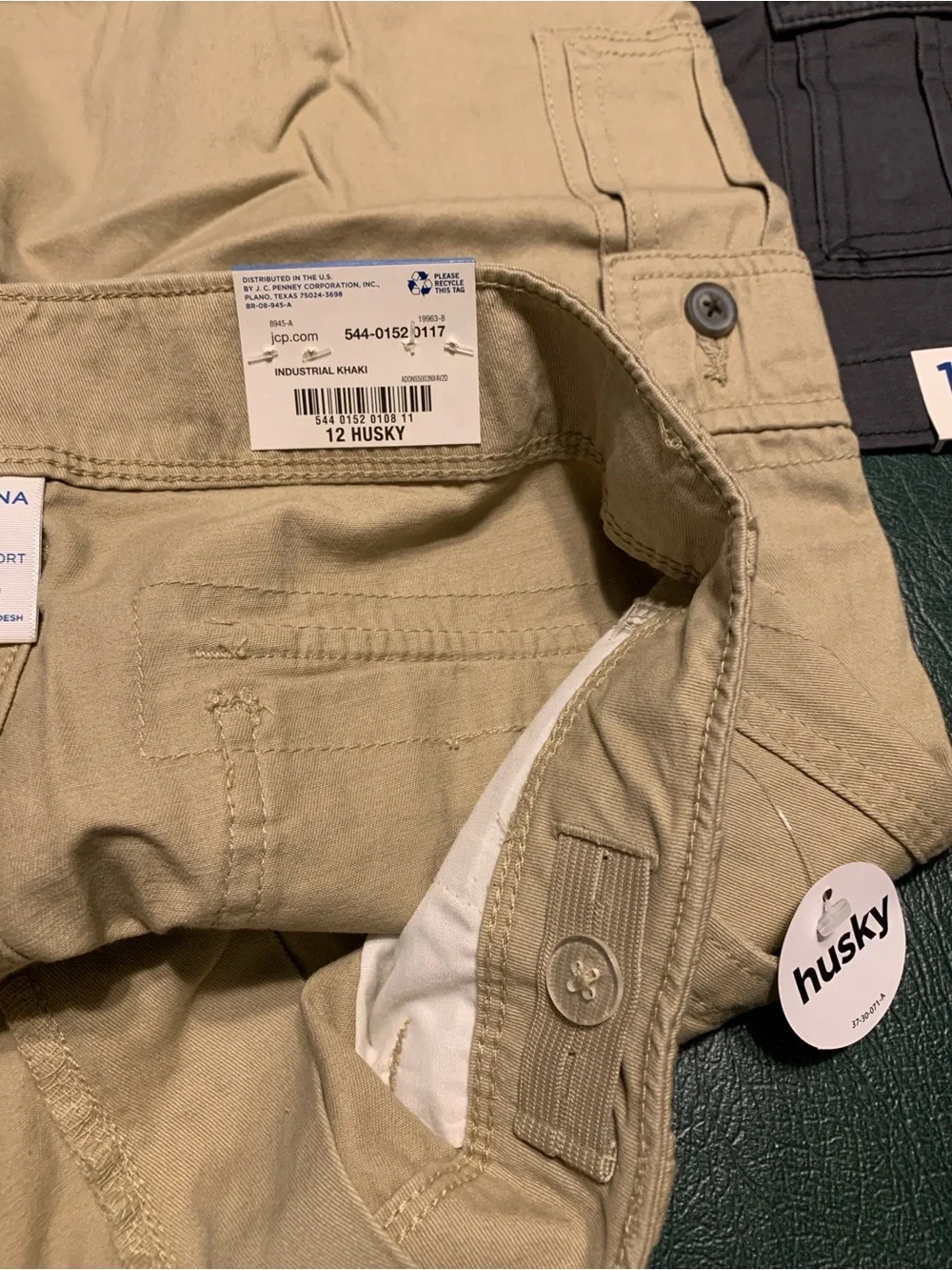 Kids Cargo Shorts Bundle 3 - Khaki, Charcoal and Green Camo